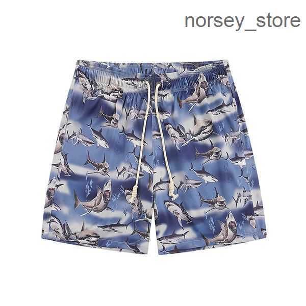

designer palm men's shorts angels wide leg print cotton jersey with all-over drawstring at the waist casual summer beach swim loose sho, White;black