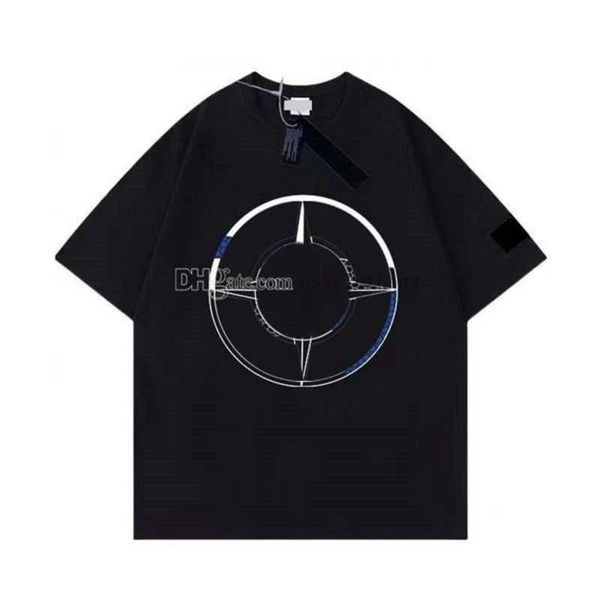 

geometric designer pattern men badges t shirt women stone tshirt summer trend letter short sleeve casual shirts round neck high street tee i, White;black