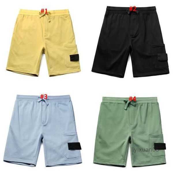 

mens shorts designer embroidered pockets men stones island loose sweatpants summer short knee lenth woman clothing multicolor supermes fashi, White;black