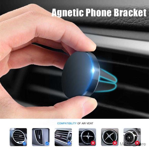 

car holder 1pc round magnetic holder in car phone stand magnet cellphone bracket car magnetic holder for phone for for r230626