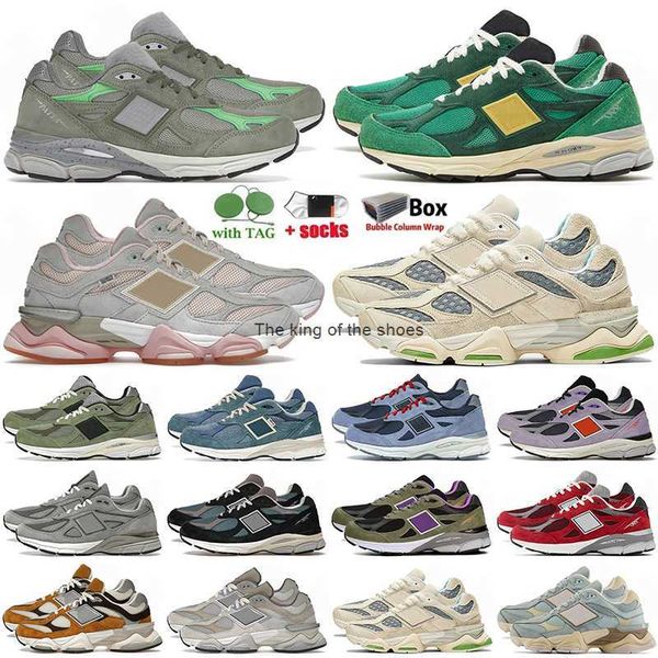 

athletic 9060 og sneakers casual shoes designer men women new 990 990v3 9060 workwear v3 jjjjound olive rain cloud grey natural indigo v2 se, Black