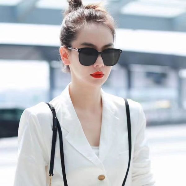 

star style sunglasses, trendy internet celebrity sunglasses, style, White;black