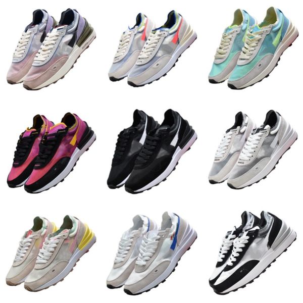 

running shoes mesh designer shoes fashion sneaker breathable black white red pink multicolour platform shoes thick bottom lace-up non-slip r