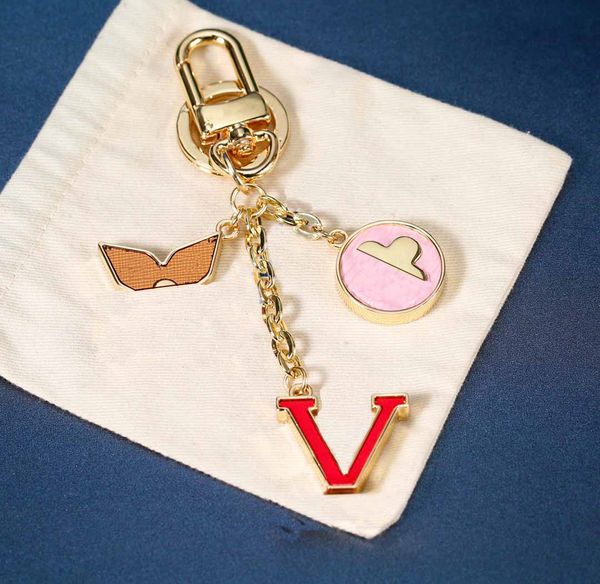 

new qualtiy designer keychain fashion purse pendant car chain charm bag keyring handmade key buckle trinket gifts accessories, Silver