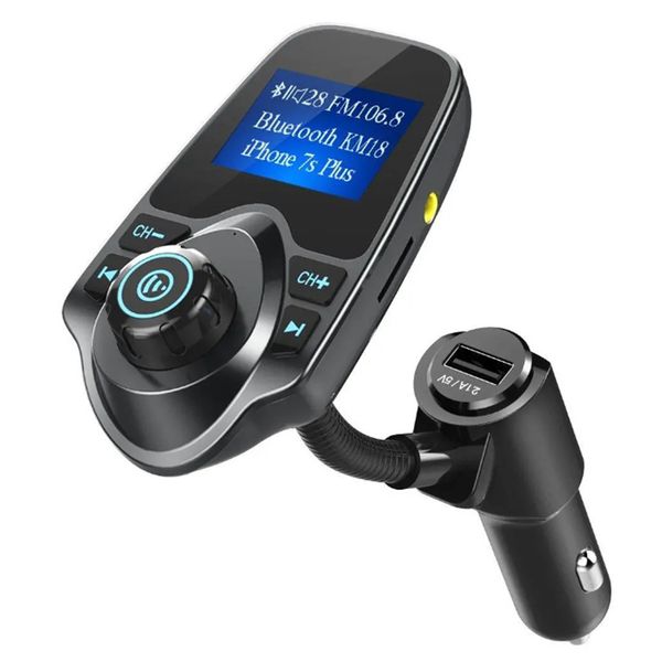 

t10 car kit handsbluetooth fm transmitter mp3 player usb lcd modulator car bluetooth mp3 player