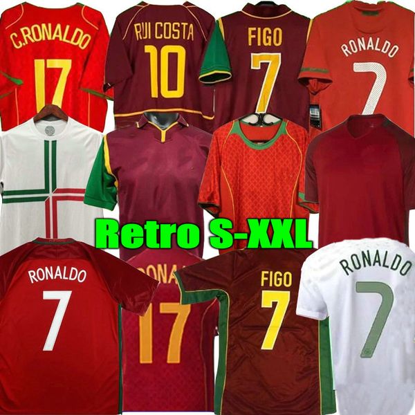 

ronaldo retro soccer jerseys 1998 1999 2010 2012 2002 2004 rui costa figo nani classic football shirts camisetas de futbol vintage, Black;yellow