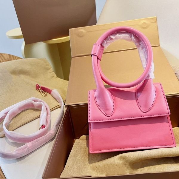 

jacq 1&2-loop designer bags sacoche muse pink shoulder bag coin flap mini bag chiquito shoulder bags classic woman handbag crossbody double/