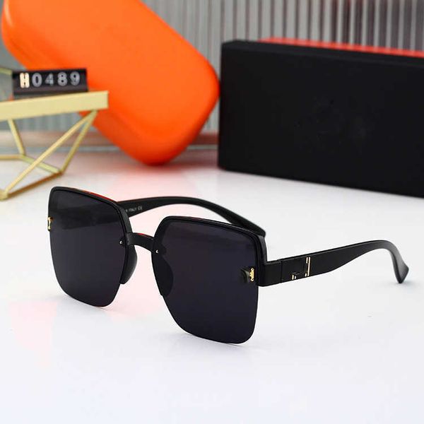 

wholesale of new sunglasses square sunglasses net red trend fashionable rimless glasses, White;black