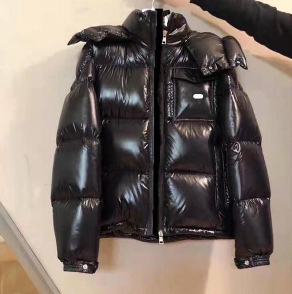 

stylishwinterjacketformenandwomenclassicparkawithdetachabledownmaterialfeatherweightwarmthavailableinsize, Black