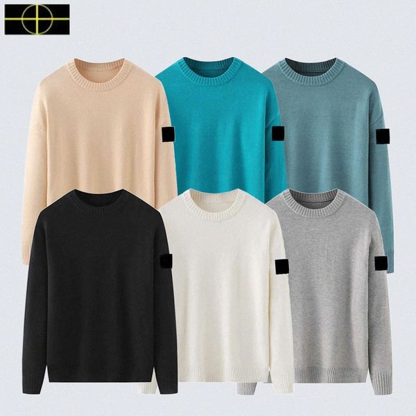 

designer sweaters mens sweater knit sweatshirt crew neck long slevee pullover hoodie couple clothing autumn and winter warm tech fleece, White;black
