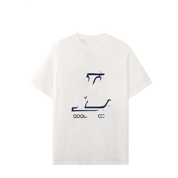 

men's t-shirt 2023 men's t-shirts luis fashion cotton soft wrinkle resistant printed letter casual student short sleeve vuttonity, White;black