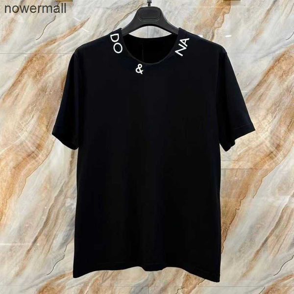

tshirt t pullover d dg designer dolcly shirt round neck gabbanaly tee sleeve g summer cotton sweatshirt t-shirt 4xl 5xl, White;black