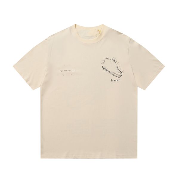 

men's t-shirt 2023 men's t-shirts luis fashion cotton soft wrinkle resistant printed letter casual student short sleeve vuttonity, White;black