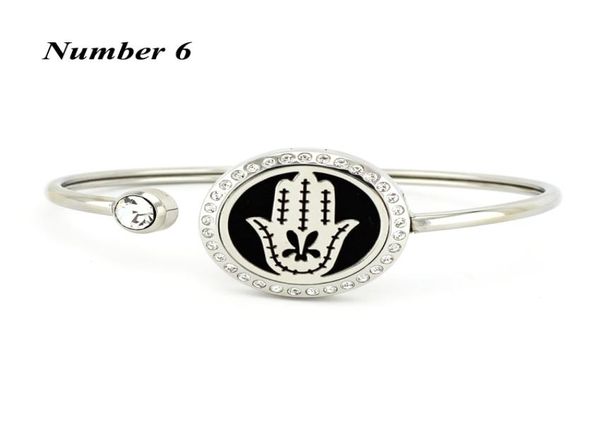 

25mm essential oil diffuser locket bracelet 316l stainless steel magnetic perfume locket bangle aromatherapy locket bracelet4293470, Silver