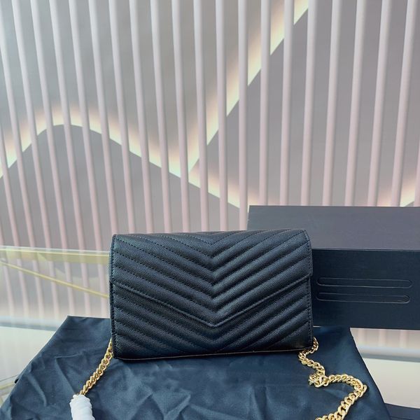 

2023new fashion designer woman bag women shoulder bag handbag purse original box genuine leather cross body chain high grade quality