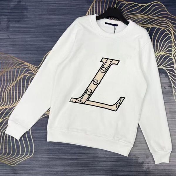 

23 mens sweatshirts designer sweaters mens hoodies pure cotton casual sports new long sleeved printed clothing, Black