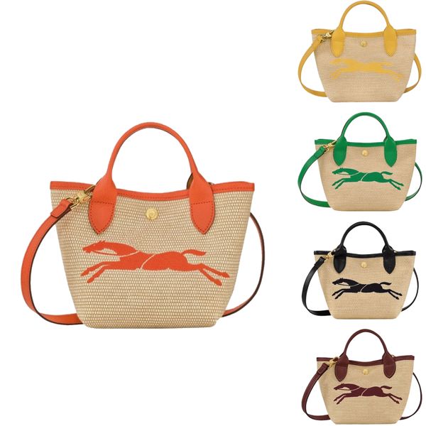 

luxury designer longchammp tote clutch bag strap womens wallets le replay cross body pochette beach bag mens straw raffia stuff sacks handba