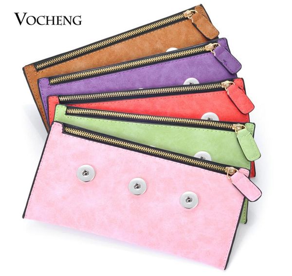 

vocheng noosa ginger snap jewelry pu material snap button jewelry findings for 18mm snap charms 8 colors nn6305607608