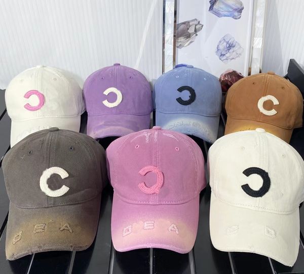

design ball caps fashion baseball cap for casual sports letter caps sunshade hat personality simple, Blue;gray