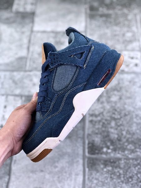 

the lifestyle authentic 4s basketball shoes jumpman 4 iv denim-sail-gum 2023 designer sports sneakers