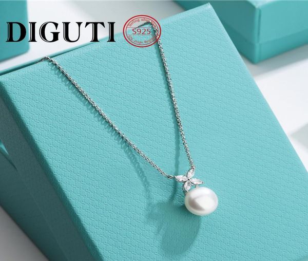 

s925 sterling silver pearl pendant necklace original jewelry valentine039s day gift8416587