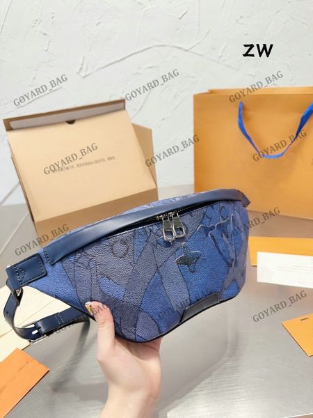 

discovery bumbag abyss blue crystal blue waterdrop effect shoulder bag inkjet technique fanny pack aquagarden canvas belt bag luxurys design