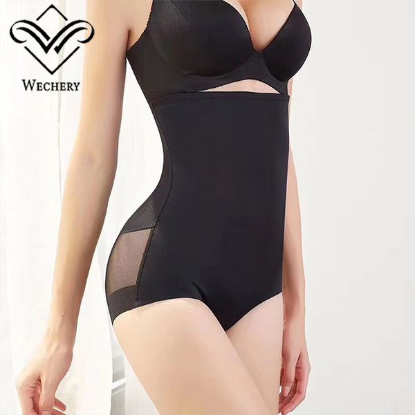 

women high waist body shaper panties tummy butt lifter control panties briefs seamless shapew belly control body slimming control shapewear, Black;white