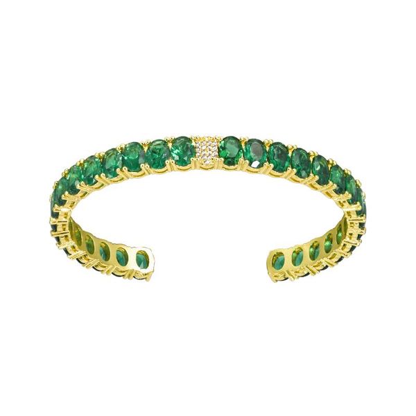 

bangle 2022 bracelet for women luxury fashion jewelry green natural stone cuff charm hard bracelet bridal engagement bangles, Black