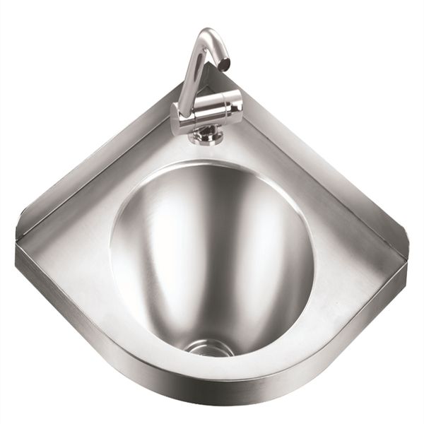 

stainless steel sink hand wash basin 305*305*130mm boat caravan rv camper gr-596