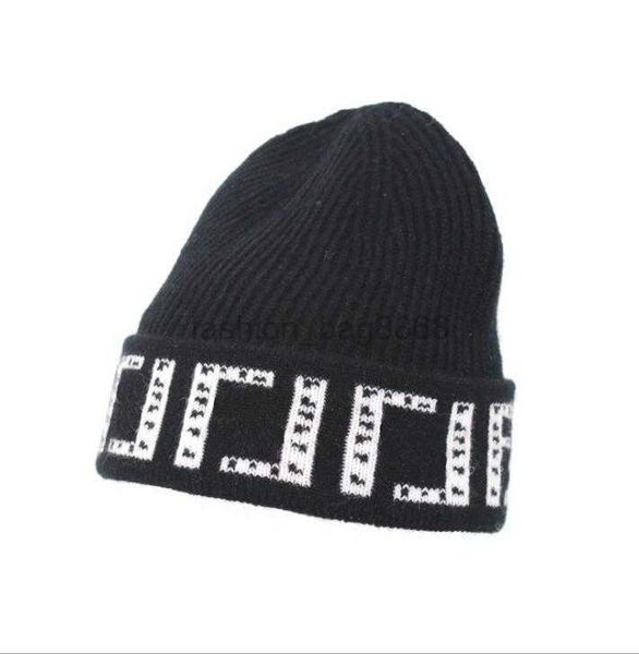 

letter fashion mens designers hats bonnet winter beanie knitted wool hat skull casual outdoor sports hip hop fringe beanies caps, Blue;gray