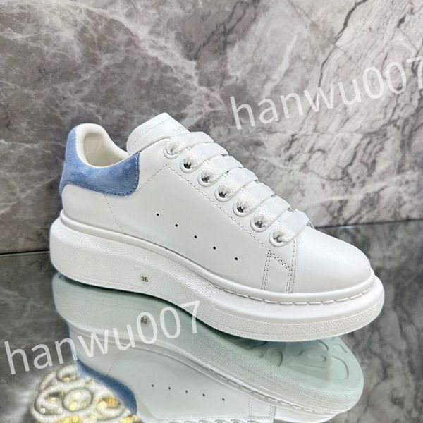 

2023 quality designer sneakers calfskin casual shoes fashion reflective shoes men women sneaker vintage trainers leather, Black