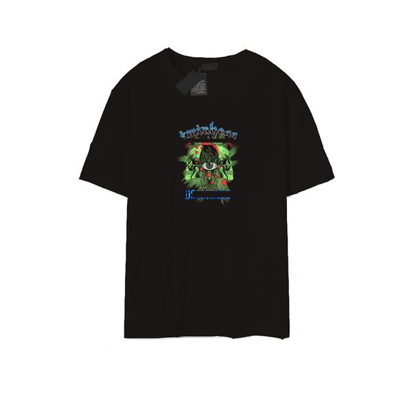 

2023 summer men's and women's fashion and leisure brand temperament joker soft cartoon letter printed t-shirt size xs - 4xl # ljs3, White;black