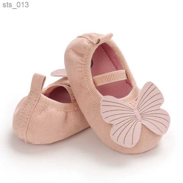 

spring autumn baby shoes solid color baby girls prewalker anti-slip shoes first walkers casual baby girls soft shoes l230518
