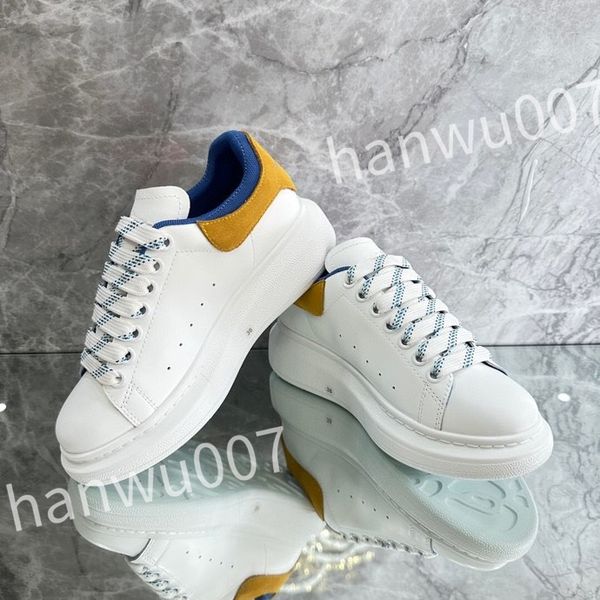 

2023 luxury quality designer sneakers calfskin casual shoe fashion reflective shoes men women sneaker vintage trainers leather, Black