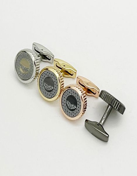

luxury designer cufflinks for men shirt cuff links wedding gift2633910, Silver