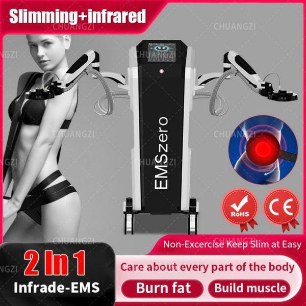 

2023 latest vacuum therapy machine and rf muscle carving body mechanism fat reducing machine manufacturer emszero muscle stimulation