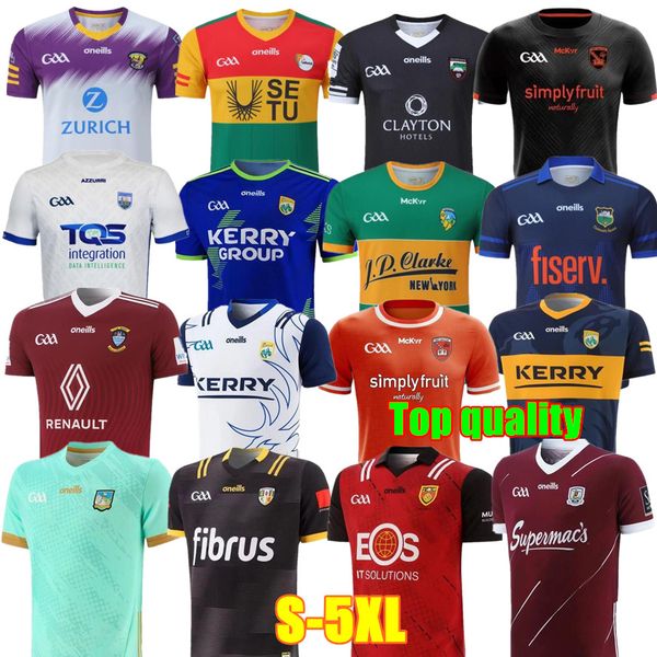 

2023 gaa rugby jerseys dublin wexford tipperary galway dublin gaelic football jersey 23 24 new limerick cavan kerry tyrone mayo meath home a, Black;gray