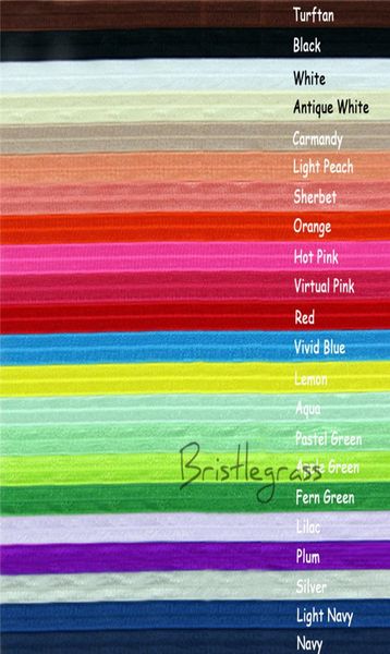 

5 yard 58 15cm solid color foe fold over elastic spandex satin band kid hair headband dress lace trim diy sewing2896561, Silver