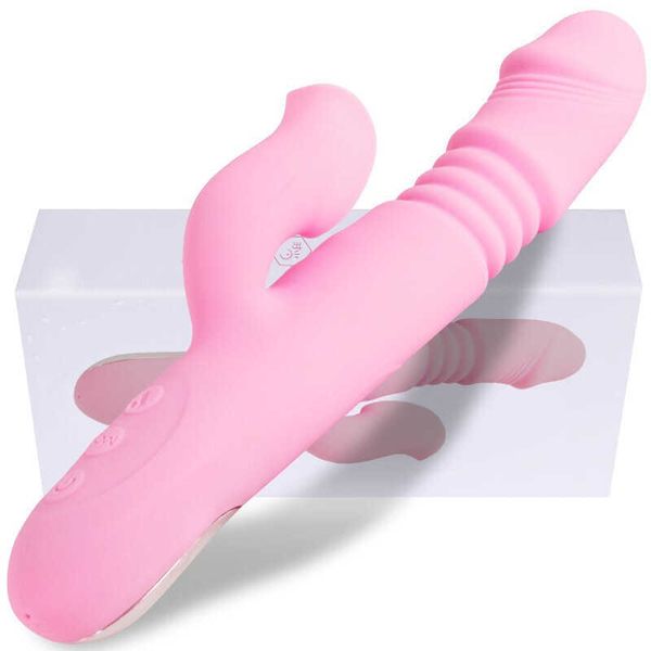 

telescopic heating vibrating stick for women's massage fun jumping egg