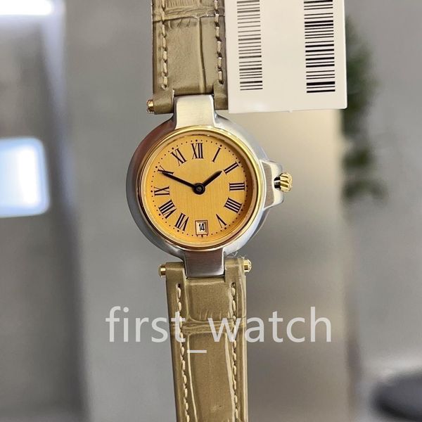 

2023 watch vk watches lady dress full stainless steel sapphire waterproof luminous watches couples style for wristwatches montre de luxe aaa, Slivery;brown