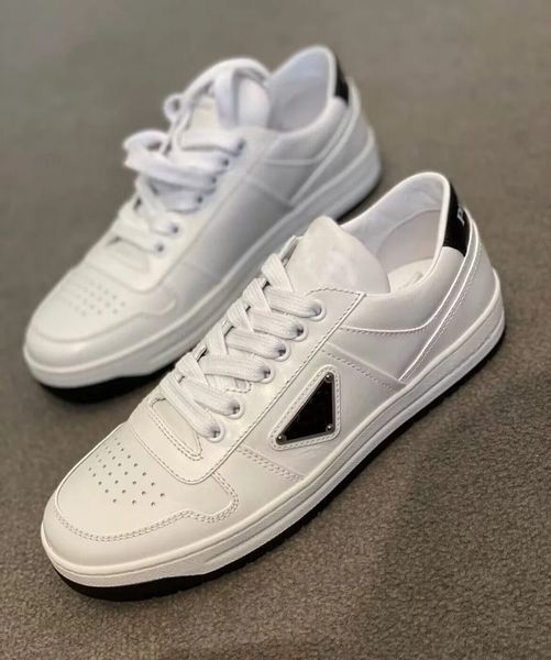 

elegant brand white black brushed leather sneakers shoes men skateboard walking luxury discount footwear enameled-metal comfort casual outdo