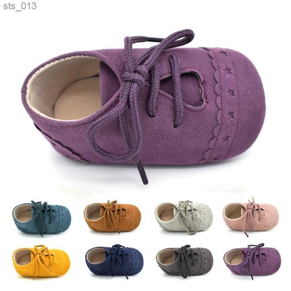 

newborn baby first walk shoes girl boy soft nubuck leather prewalker anti-slip shoes moccasins footwear shoes toddler shoes l230518
