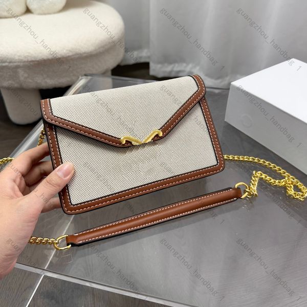 

teen triomph handbag women crossbody handbags textile calfskin bag straw chain bag flap bag