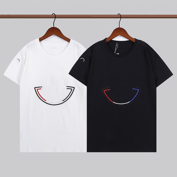 

embroidery mens t-shirt designer t shirt shirts apparel fashion tees brand tshirt luxury short sleeve men s clothing tracksuit t-shirt leisu, White;black