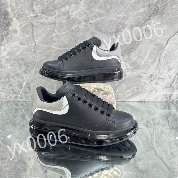 

new quality shoes designer boots mens women leather lace up white espadrilles flats platform casual espadrille flat sneakers, Black