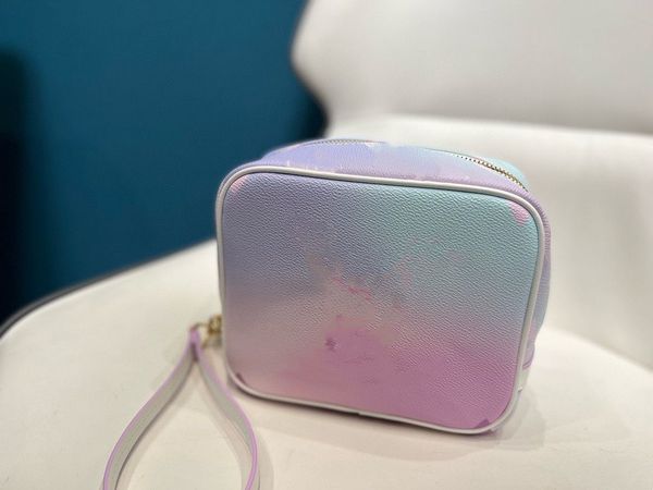 

l square wallet pastel sunrise kit cosmetic the dopp city bags bag pochette women men designers luxurys gradient color clutch handbag design