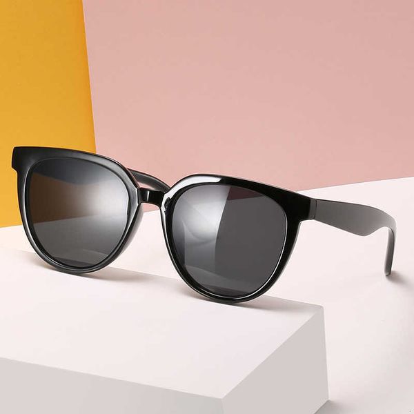 

fashionable round frame glasses trendy sunshade sunglasses pc decorative spectacle frames online red street p 3898, White;black