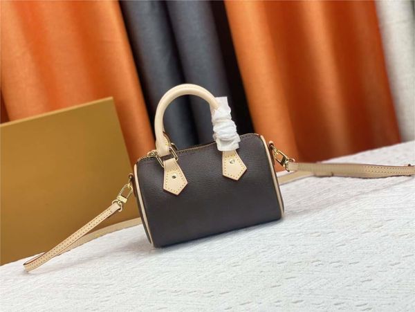 

5a designer classic speedy nano fashion womens messenger style bags shoulder bags totes handbags