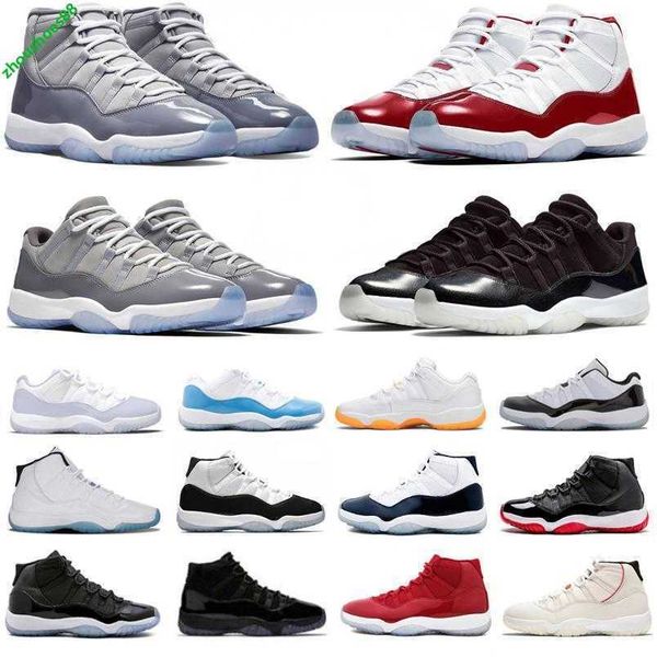 

with box 11 11s jumpman mens basketball shoes sneakers pn dust space jam cherry cool grey concord gamma university blue fire red oreo bred b