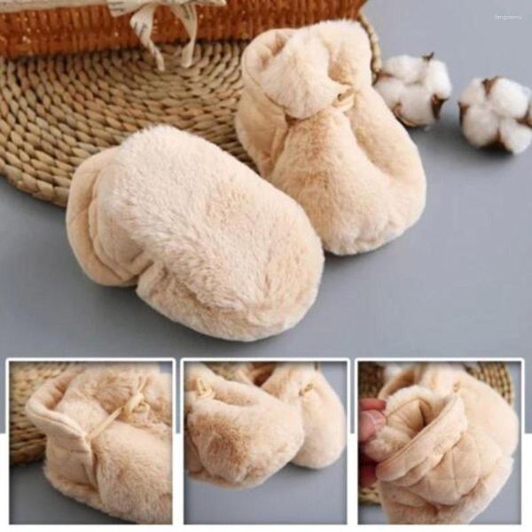 

first walkers girls boots anti-slip toddler shoes slippers walker plush cotton socks